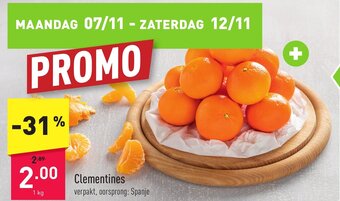 ALDI Clementines aanbieding