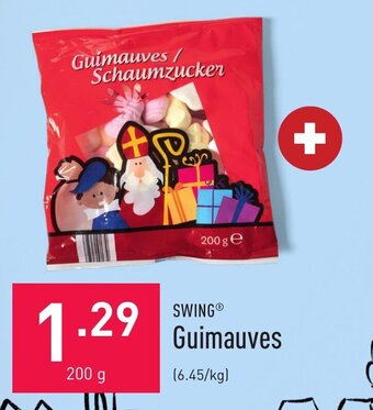 ALDI Swing guimauves 200g aanbieding