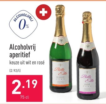 ALDI Alcoholvrij aperitief 75cl aanbieding