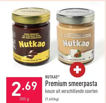 ALDI Nutkao premium smeerpasta 350g aanbieding