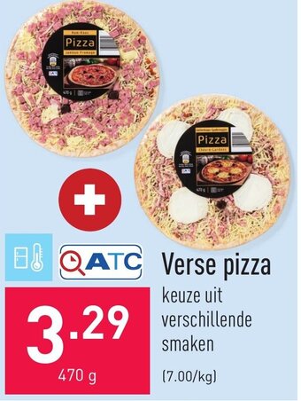 ALDI Verse pizza 470g aanbieding
