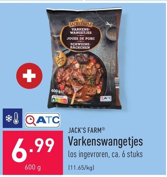 Jack's farm varkenswangetjes 600g