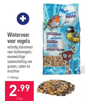 ALDI Wintervoer voor vogels aanbieding
