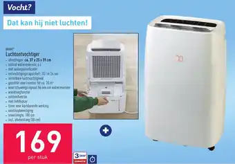 ALDI Quigg luchtontvochtiger aanbieding