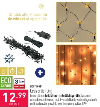 ALDI Light zone ledverlichting aanbieding