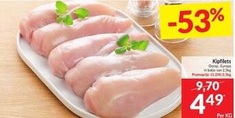 Intermarché Kipfilets aanbieding