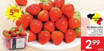 Intermarché Aardbeien extra 500 g aanbieding