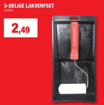 Hubo 3-Delige lakverfset aanbieding