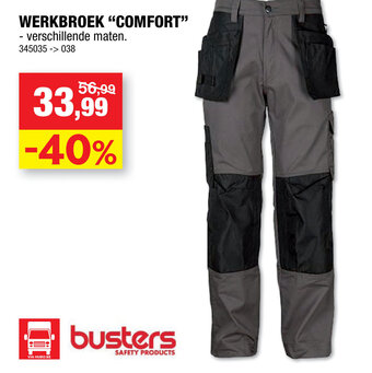Hubo Werkbroek "comfort" aanbieding