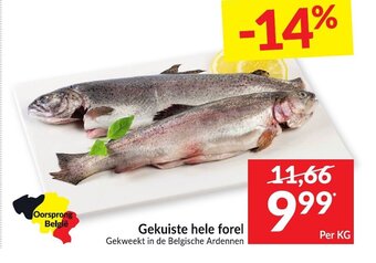 Intermarché Gekuiste hele forel aanbieding