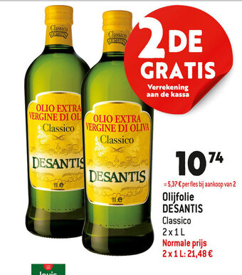 Louis Delhaize Olijfolie desantis aanbieding