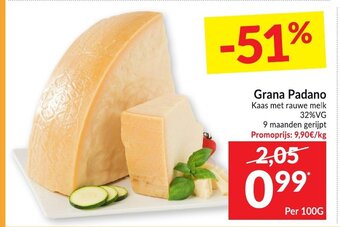 Intermarché Grana padano 100 g aanbieding
