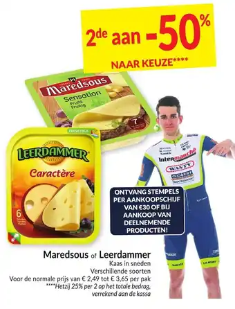 Intermarché Maredsous of leerdammer aanbieding