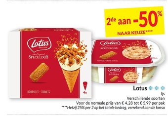 Intermarché Lotus aanbieding