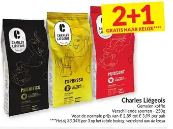 Intermarché Charles liegeois 250 g aanbieding