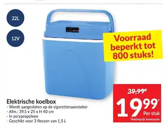 Elektrische koelbox 39.5x25xh40 cm