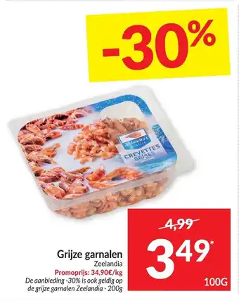 Intermarché Grijze garnalen 100 g aanbieding
