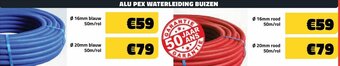 Alu pex waterleiding buizen