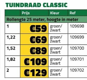 Tuindraad classic