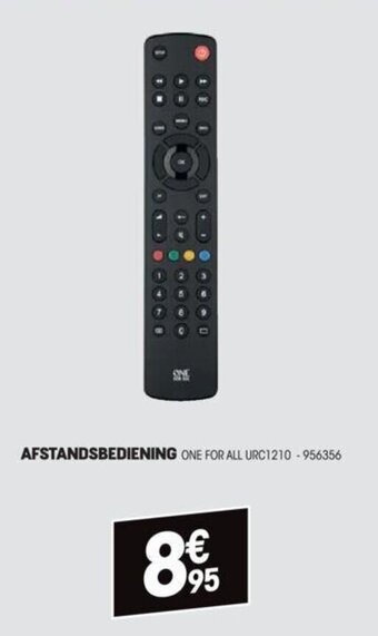 Electro Depot Afstandsbediening one for all URC1210-956356 aanbieding