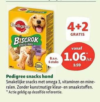 Maxi Zoo Pedigree snacks hond aanbieding
