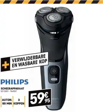 Electro Depot Philips scheerapparaat S3133/51-964557 aanbieding
