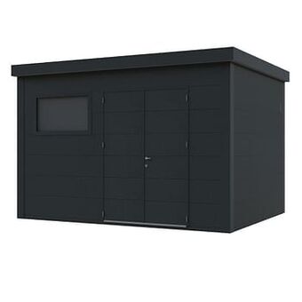 Makro Stalen tuinhuis Eleganto 390 x 300 cm dubbele deur + gratis drempeloprit t.w.v. € 179,00 aanbieding