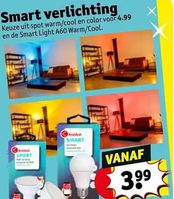 Kruidvat Smart verlichting aanbieding