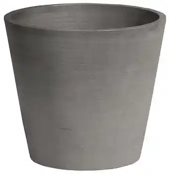 Ecopot’s Bloempot Amsterdam grey diameter 40 cm