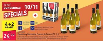 Pierre marin chardonnay roussanne coteaux de béziers igp, 6 st