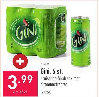ALDI Gini, 6 st aanbieding