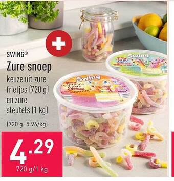 ALDI Swing zure snoep aanbieding