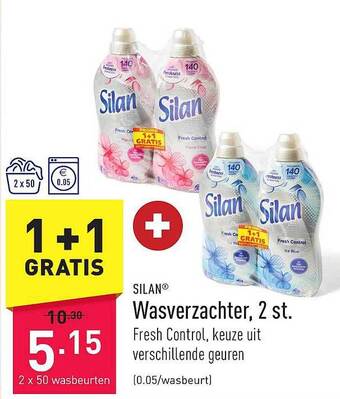 Silan wasverzachter, 2 st