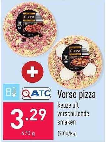 ALDI Verse pizza aanbieding