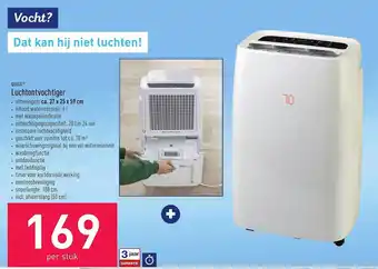 ALDI Quigg luchtonvochtiger aanbieding