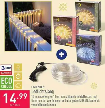 ALDI Light zone ledlichtslang aanbieding