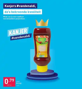ALDI Regalo ketchup aanbieding