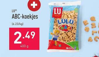 ALDI Lu abckoekjes aanbieding