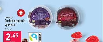 ALDI Ambiente gechocolateerde spekken aanbieding