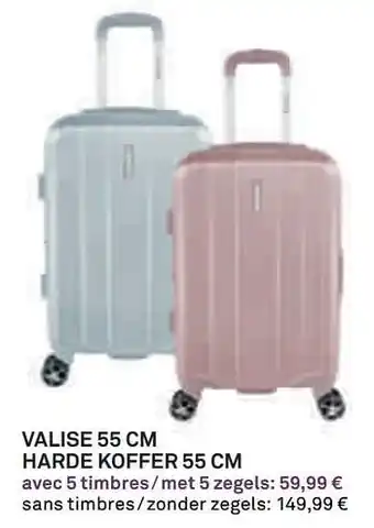 Valise harde koffer 55 cm