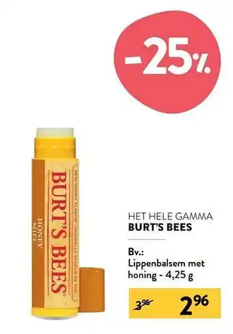 Lippenbalsem met honing 4.25 g