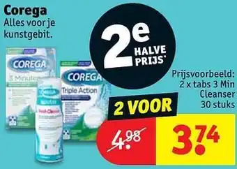 Kruidvat Tabs 3 min cleanser aanbieding