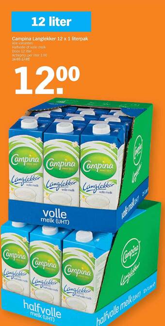 Albert Heijn Campina langlekker aanbieding
