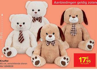 Carrefour Knuffel 65 cm aanbieding