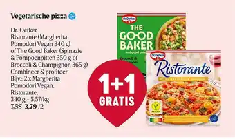 Vegetarische pizza dr. oetker