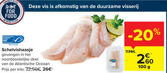 Carrefour Schelvishaasje aanbieding
