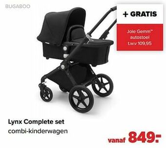 Baby-Dump Lynx complete set combi-kinderwagen aanbieding