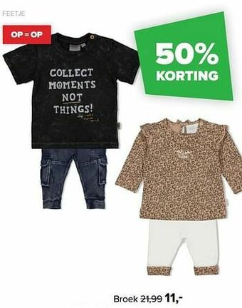 Baby-Dump Broek aanbieding