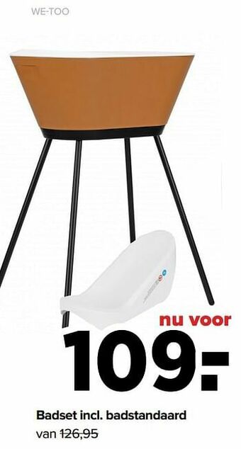 Baby-Dump Badset incl badstandaard aanbieding