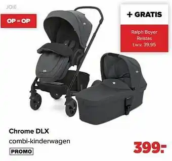 Baby-Dump Chrome dlx combi-kinderwagen aanbieding